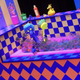 Figment the dragon takes a bubble bath